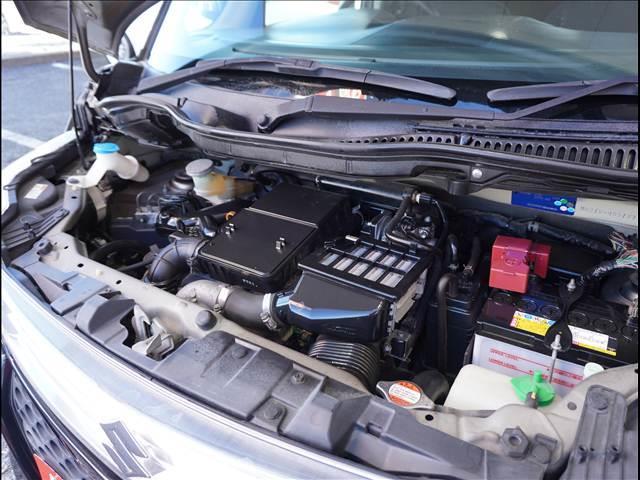 パレットＳＷ ＴＳ　禁煙車　ターボ車　両側パワースライド　ＳＤナビゲーション　フルセグＴＶ　Ｂｌｕｅｔｏｏｔｈ　ＨＩＤライト　スマートキー　フォグ　ＥＴＣ　純正１４アルミ　オートライト　オートエアコン　ウィンカーミラー（19枚目）