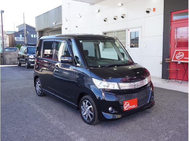 パレットＳＷ ＴＳ　禁煙車　ターボ車　両側パワースライド　ＳＤナビゲーション　フルセグＴＶ　Ｂｌｕｅｔｏｏｔｈ　ＨＩＤライト　スマートキー　フォグ　ＥＴＣ　純正１４アルミ　オートライト　オートエアコン　ウィンカーミラー（30枚目）