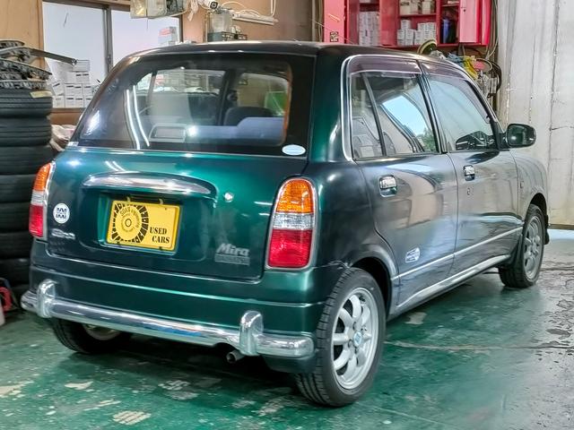 ミラジーノ ミニライトスペシャル　タイベル交換履歴あり　ＥＴＣ　キーレス　フォグライト　純正アルミホイール　衝突安全ボディ　パワーウィンドウ　パワステ　エアコン　フロアシフト　タイヤ山八部　手引サイドブレーキ　Ｗエアバック（6枚目）