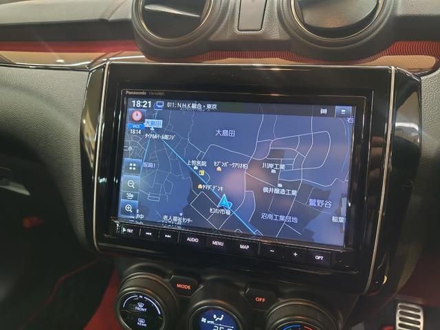 スイフトスポーツ ベースグレード 8インチナビ、ワークエモーション17インチアルミ(5枚目)