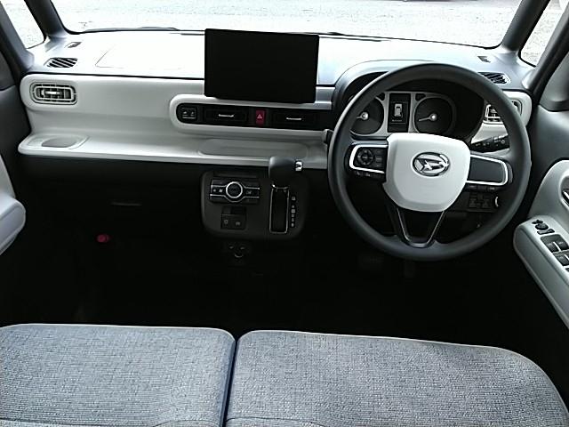 ムーヴキャンバス ストライプスＧ　両側電動スライド　キーレス　フルセグ　ナビ＆ＴＶ　アイドリングストップ　エアバッグ　オートマ　フル装備　助手席エアバッグ　衝突被害軽減システム　バックカメラ　スマートキー　横滑り防止機能（9枚目）