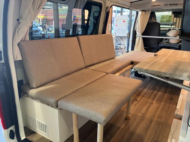 ハイエースバン DX GLパッケージ キャンパー鹿児島 ワンダーAR(オートバックス専売 ペット仕様モデル) DCクーラー FFヒーター 19インチテレビ 地デジチューナー 6名乗車2名就寝(12枚目)