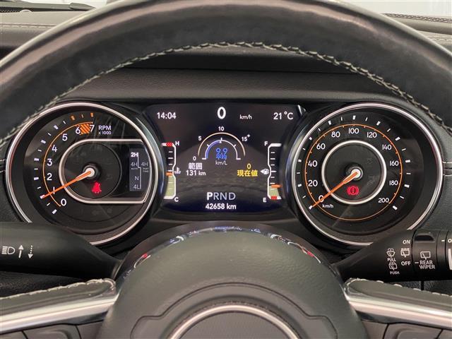 ジープ・ラングラーアンリミテッド サハラ ワンオーナー ブラインドスポットモニター メーカー純正ナビ(フルセグ・Bluetooth・AUX・USB) 純正ドライブレコーダー ETC2.0 バックカメラ 前席シートヒーター LEDヘッドライト(11枚目)