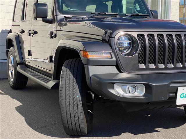 ジープ・ラングラーアンリミテッド サハラ ワンオーナー ブラインドスポットモニター メーカー純正ナビ(フルセグ・Bluetooth・AUX・USB) 純正ドライブレコーダー ETC2.0 バックカメラ 前席シートヒーター LEDヘッドライト(45枚目)