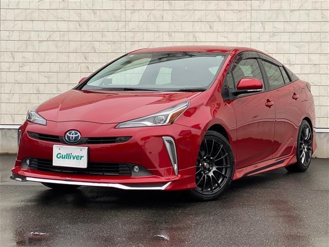 プリウス Ａツーリングセレクション　モデリスタエアロ　ガナドール製マフラー　ウエッズスポーツホイール　純正ホイール　純正ＳＤナビ　ブラインドスポットモニター　ヘッドアップディスプレイ　ステアリングヒータ　パーキングアシスト　ＥＴＣ２．０（39枚目）