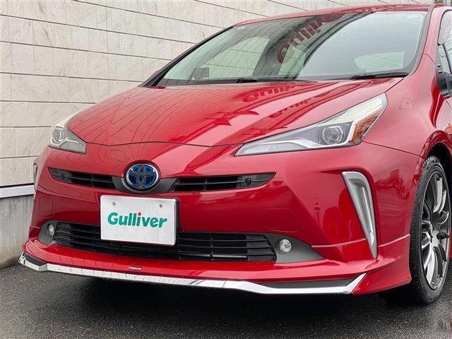 プリウス Ａツーリングセレクション　モデリスタエアロ　ガナドール製マフラー　ウエッズスポーツホイール　純正ホイール　純正ＳＤナビ　ブラインドスポットモニター　ヘッドアップディスプレイ　ステアリングヒータ　パーキングアシスト　ＥＴＣ２．０（54枚目）