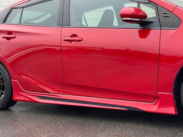 プリウス Ａツーリングセレクション　モデリスタエアロ　ガナドール製マフラー　ウエッズスポーツホイール　純正ホイール　純正ＳＤナビ　ブラインドスポットモニター　ヘッドアップディスプレイ　ステアリングヒータ　パーキングアシスト　ＥＴＣ２．０（55枚目）