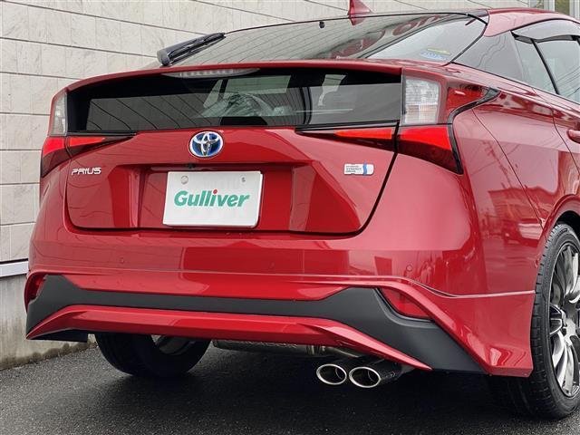 プリウス Ａツーリングセレクション　モデリスタエアロ　ガナドール製マフラー　ウエッズスポーツホイール　純正ホイール　純正ＳＤナビ　ブラインドスポットモニター　ヘッドアップディスプレイ　ステアリングヒータ　パーキングアシスト　ＥＴＣ２．０（56枚目）