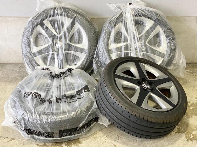 プリウス Ａツーリングセレクション　モデリスタエアロ　ガナドール製マフラー　ウエッズスポーツホイール　純正ホイール　純正ＳＤナビ　ブラインドスポットモニター　ヘッドアップディスプレイ　ステアリングヒータ　パーキングアシスト　ＥＴＣ２．０（60枚目）