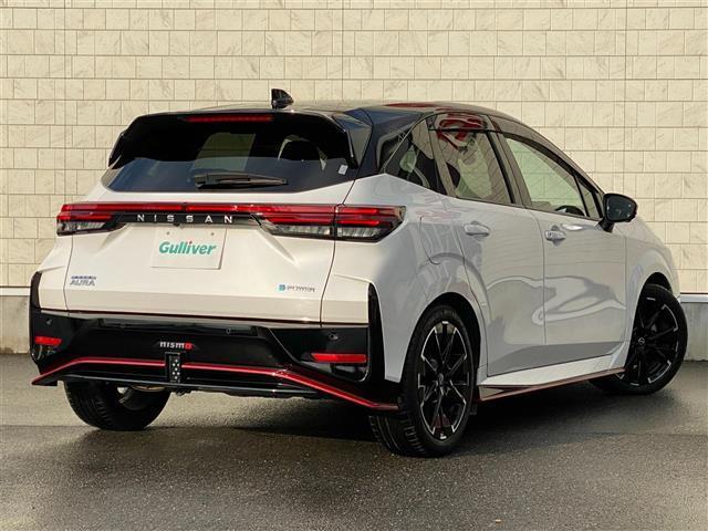 オーラ ニスモ　ブラインドスポットモニター　置くだけ充電　純正ＳＤナビ　プロパイロット　全周囲カメラ　リアフォグライト　電動パーキングブレーキ　ブレーキホールド　ドライブレコーダー　ＬＥＤヘッドライト　スペアキー（39枚目）