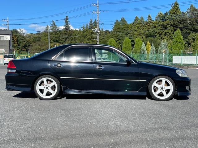 マークII iR-V ◇後期◇純正5速MT◇純正F/S/Rエアロ◇HKS車高調◇BLITZエアクリ◇社外18インチAW◇社外マフラー◇TRDフロントタワーバー◇Defiブースト計◇カロッツェリアメモリナビ/フルセグTV(8枚目)