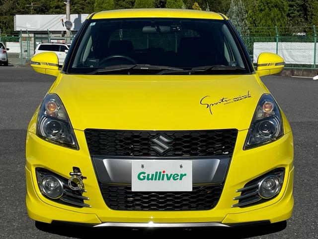 スイフトスポーツ ベースグレード　◇純正ＯＰエアロ◇ＳＷＫリアウイング◇ＢＬＩＴＺマフラー◇ＢＬＩＴＺカーボンエアクリーナー◇純正１７インチＡＷ◇ダウンサス◇エクリプスＨＤＤナビ／フルセグＴＶ◇前後ドライブレコーダー◇ＥＴＣ（2枚目）