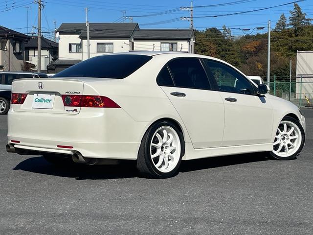 アコード ユーロＲ　◇純正レカロシート◇フジツボマフラー◇ＷＯＲＫ１８インチＡＷ◇車高調◇ＨＩＤヘッドライト◇ＬＥＤフォグライト◇保証書◇取扱説明書◇Ｒ２．４．６年点検記録簿有（18枚目）