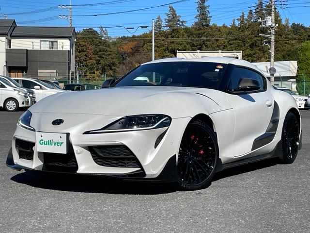 スープラ ＲＺ　マットホワイトエディション　◇５０台限定車◇ワンオーナー◇フルプロテクションフィルム施工車両◇ＧＲカーボンフルエアロ◇ＧＲ鍛造１９ＡＷ◇ＧＲスポーツマフラー◇ＧＲパフォーマンスダンパー◇ベージュレザーシート◇ＬＥＤヘッドライト（7枚目）