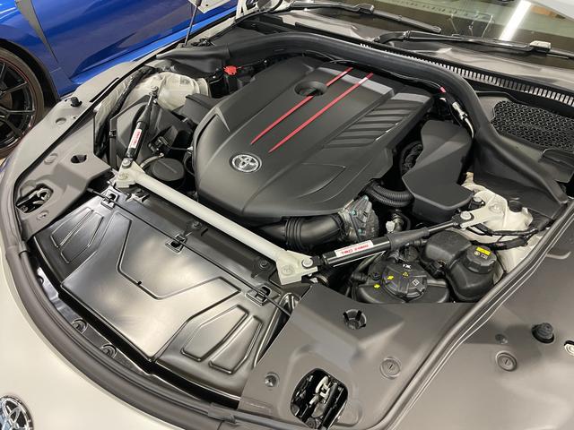 スープラ ＲＺ　マットホワイトエディション　◇５０台限定車◇ワンオーナー◇フルプロテクションフィルム施工車両◇ＧＲカーボンフルエアロ◇ＧＲ鍛造１９ＡＷ◇ＧＲスポーツマフラー◇ＧＲパフォーマンスダンパー◇ベージュレザーシート◇ＬＥＤヘッドライト（51枚目）