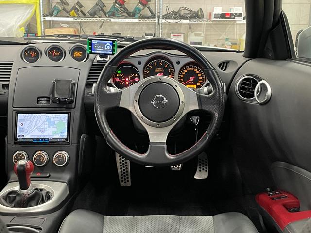 フェアレディZ バージョンニスモ タイプ380RS ◇300台限定車◇純正オプションMOMOステアリング(純正有)◇純正NISMOマフラー◇純正NISMOサスショック◇純正NISMOフルエアロ◇WORK19AW◇HIDヘッドライト◇保証書◇取扱説明書(30枚目)
