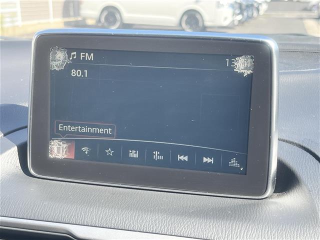 アクセラ 15S 純正ナビ フルセグTV DVD再生 Bluetooth接続 バックカメラ ETC アイドリングストップ 衝突軽減ブレーキ BSM スマートキー プッシュスタート 純正16AW 純正フロアマット(4枚目)