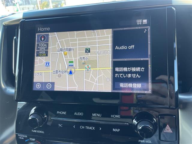 アルファード 2.5S タイプゴールドII 純正9型ナビ DVD再生 BT 後席モニター サンルーフ モデリスタエアロ バックカメラ ドラレコ ETC2.0 ACC BSM 両側パワスラ パワーバックドア 2列目オットマン ハーフレザーシート(2枚目)