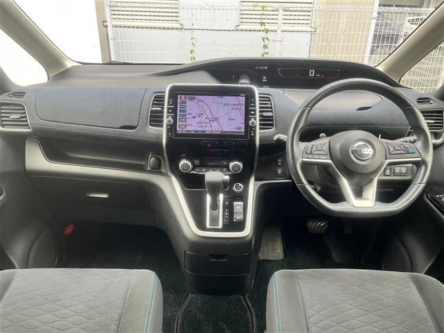 セレナ ライダー プロパイロット E 純正9インチナビ フリップダウンモニター フルセグTV DVD再生 Bluetooth バックカメラ ETC 両側パワスラ ACC アイドリングストップ コーナーセンサー スマートキー 純正16AW(42枚目)