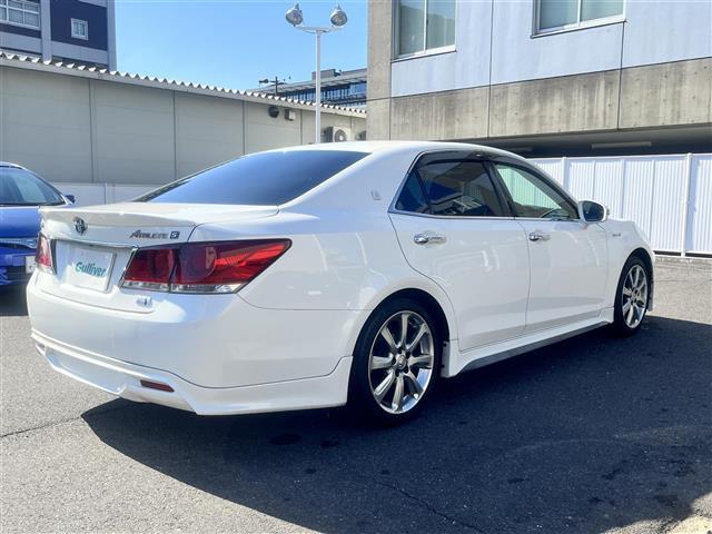 クラウンハイブリッド アスリートS 純正ナビ フルセグ DVD再生 Bluetooth ビルトインETC バックカメラ サンルーフ フルエアロ クルコン 衝突軽減ブレーキ 前席パワーシート 前席シートヒーター 純正HIDライト 純正AW(30枚目)