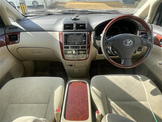 イプサム 240u Gセレクション 純正ナビ バックカメラ リアコーナーセンサー 純正フロアマット(37枚目)