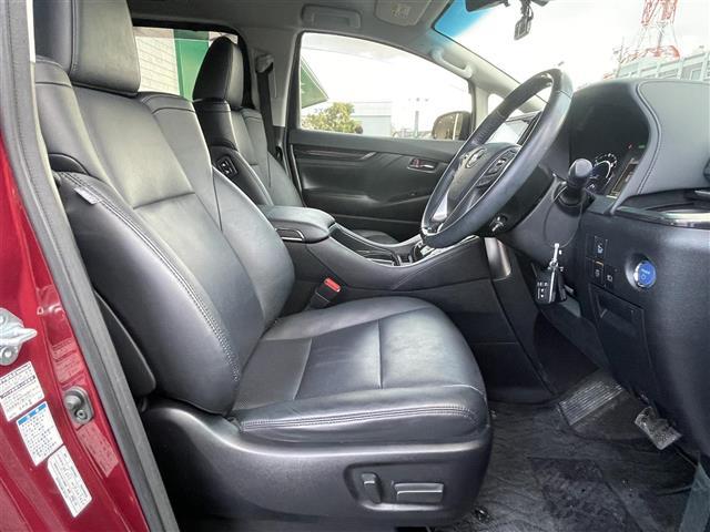 アルファードハイブリッド ＳＲ　サイドリフトアップ　純正９型ナビ　ＪＢＬサウンド　後席モニター　ＤＶＤ再生　フルセグ　ＢＴ　黒レザーシート　バックカメラ　ＥＴＣ２．０　両側パワースライド　前後ドラレコ　クルーズコントロール　　助手席／２列目オットマン（22枚目）