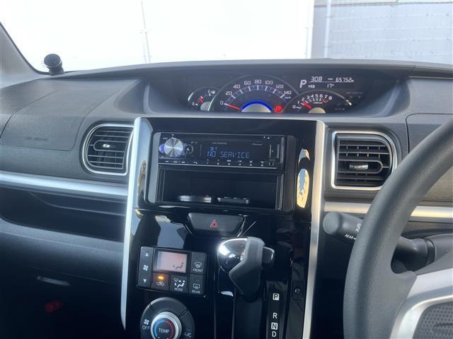 タント カスタムＸ　社外オーディオ　Ｂｌｕｅｔｏｏｔｈ　ドライブレコーダー　片側パワースライドドア　横滑り防止装置　盗難防止装置　アイドリングストップ　スマートキー　プッシュスタート　純正フロアマット（2枚目）