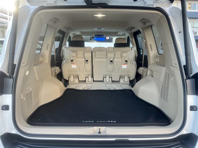 ランドクルーザー ＺＸ　ワンオーナー　モデリスタエアロ　サンルーフ　ＪＢＬ　ベージュ革　純１２．３型ナビ　フルセグ　ＤＶＤ再生　全方位　後席モニタ　ドラレコ　ＥＴＣ　ＴＳＳ　ＢＳＭ　ＨＵＤ　パワーバックドア　純２０ＡＷ（32枚目）