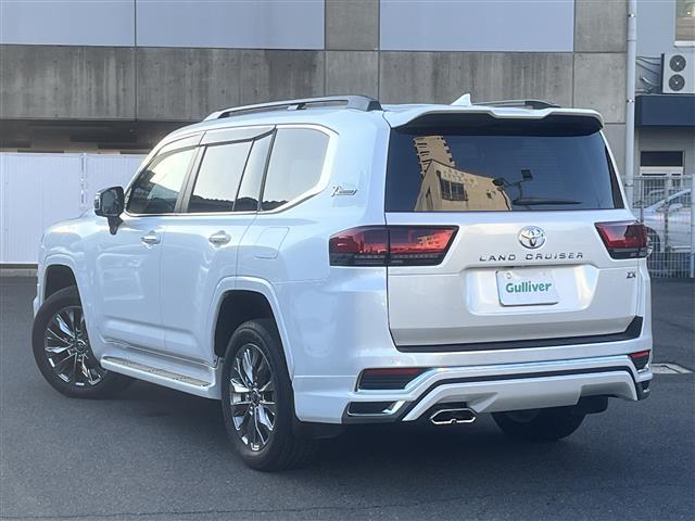 ランドクルーザー ＺＸ　ワンオーナー　モデリスタエアロ　サンルーフ　ＪＢＬ　ベージュ革　純１２．３型ナビ　フルセグ　ＤＶＤ再生　全方位　後席モニタ　ドラレコ　ＥＴＣ　ＴＳＳ　ＢＳＭ　ＨＵＤ　パワーバックドア　純２０ＡＷ（43枚目）