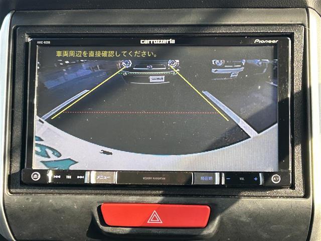 Ｎ－ＢＯＸカスタム Ｇ　ＳＳパッケージ　社外メモリナビ　フルセグ　ＤＶＤ再生　Ｂｌｕｅｔｏｏｔｈ　バックカメラ　ビルトインＥＴＣ　両側パワスラ　アイドリングストップ　シートーヒーター　スマートキ　純正ＨＩＤライト　純正１４ＡＷ（5枚目）