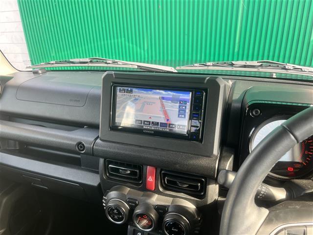 ジムニー XC ワンオーナー 純正ナビ フルセグ Bluetooth DVD再生 革調シートカバー 前席シートヒーター クルコン スマートキー プッシュスタート ミラーヒーター 衝突軽減ブレーキ レーンアシスト(2枚目)