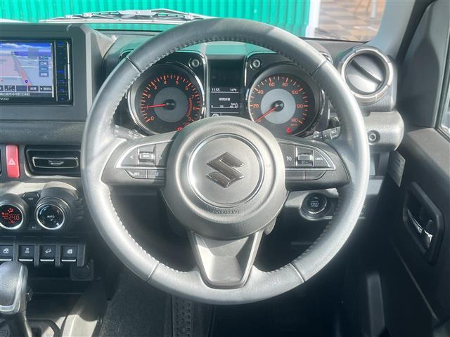 ジムニー XC ワンオーナー 純正ナビ フルセグ Bluetooth DVD再生 革調シートカバー 前席シートヒーター クルコン スマートキー プッシュスタート ミラーヒーター 衝突軽減ブレーキ レーンアシスト(8枚目)