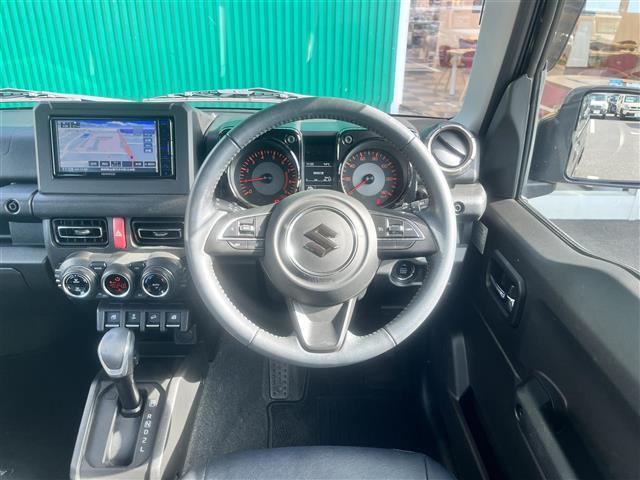 ジムニー XC ワンオーナー 純正ナビ フルセグ Bluetooth DVD再生 革調シートカバー 前席シートヒーター クルコン スマートキー プッシュスタート ミラーヒーター 衝突軽減ブレーキ レーンアシスト(22枚目)