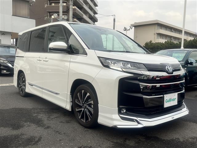 ノア ハイブリッドS-Z モデリスタ 後席モニター 純正10型SDナビ フルセグ DVD再生 Bluetooth 両パワスラ バックカメラ ETC 前後ドラレコ ACC HUD シートヒーター パワーバックドア 純正17AW(33枚目)