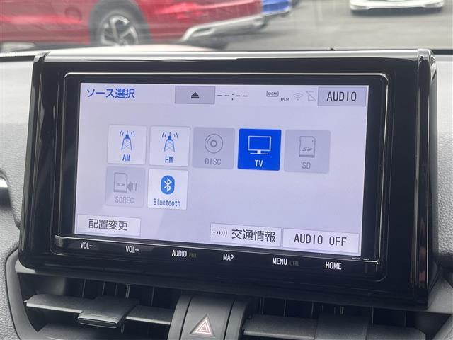RAV4 ハイブリッドX ワンオーナー 純正9インチSDナビ フルセグ DVD再生 Bluetooth接続 バックカメラ 前後ドラレコ ビルトインETC ACC レーンキープ 衝突軽減 BSM コーナーセンサー 純正17AW(4枚目)