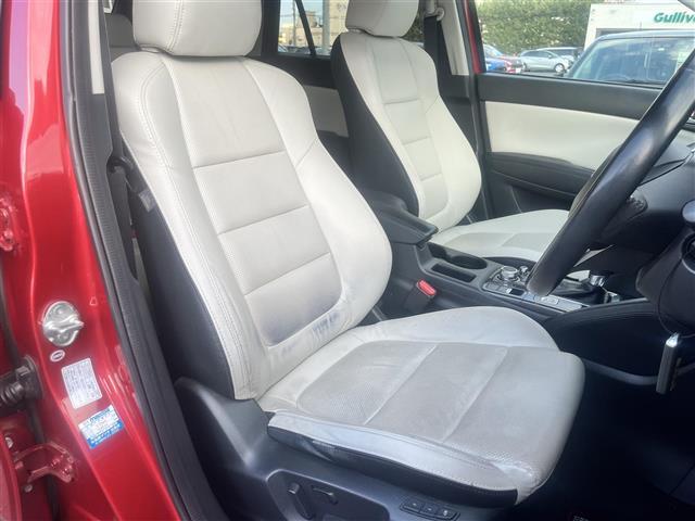 CX-5 25S Lパッケージ 純正SDナビ 地デジ Bluetooth DVD再生 バックカメラ ETC ACC BSM レーンアシスト レザーシート Sヒーター 電動パーキングブレーキ スマートキー LEDライト 純正17AW(23枚目)