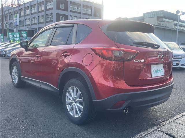 CX-5 25S Lパッケージ 純正SDナビ 地デジ Bluetooth DVD再生 バックカメラ ETC ACC BSM レーンアシスト レザーシート Sヒーター 電動パーキングブレーキ スマートキー LEDライト 純正17AW(34枚目)