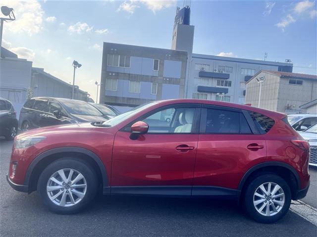 CX-5 25S Lパッケージ 純正SDナビ 地デジ Bluetooth DVD再生 バックカメラ ETC ACC BSM レーンアシスト レザーシート Sヒーター 電動パーキングブレーキ スマートキー LEDライト 純正17AW(37枚目)