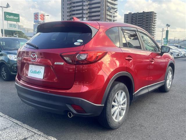 CX-5 25S Lパッケージ 純正SDナビ 地デジ Bluetooth DVD再生 バックカメラ ETC ACC BSM レーンアシスト レザーシート Sヒーター 電動パーキングブレーキ スマートキー LEDライト 純正17AW(40枚目)