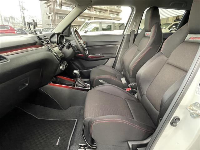 スイフトスポーツ ベースグレード 純正ディスプレイオーディオ Bluetooth接続 ACC 衝突軽減ブレーキ レーンキープアシスト BSM 後方コーナーセンサー シートヒーター スマートキー 純正LEDヘッドライト 純正17AW(23枚目)