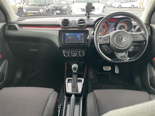 スイフトスポーツ ベースグレード 純正ディスプレイオーディオ Bluetooth接続 ACC 衝突軽減ブレーキ レーンキープアシスト BSM 後方コーナーセンサー シートヒーター スマートキー 純正LEDヘッドライト 純正17AW(38枚目)