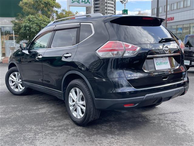 エクストレイル 20X エマージェンシーブレーキパッケージ 純正8型ナビ フルセグTV DVD再生 Bluetooth接続 バックカメラ ビルトインETC ドラレコ アイドリングストップ 衝突軽減ブレーキ 前後コーナーセンサー 前席シートヒーター 純正17AW(43枚目)