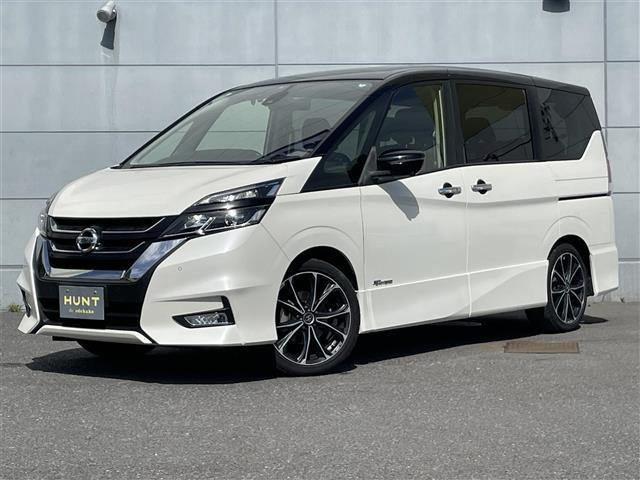 セレナ ハイウェイスター　プロパイロット　衝突軽減ブレーキ　全方位カメラ　両側パワースライドドア　社外１０インチナビ　フルセグＴＶ　デジタルインナーミラー　社外１８インチアルミホイール　ＬＥＤヘッドライト　オートライト（31枚目）
