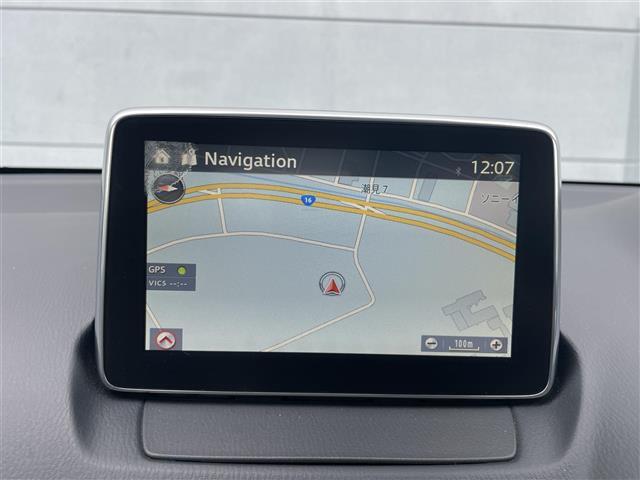 デミオ XDツーリング Lパッケージ 純正ナビ CD Bluetooth フルセグTV バックカメラ ビルトインETC 純正アルミホイール クルーズコントロール LEDヘッドライト オートライト BSM シティーブレーキ ハーフレザー(2枚目)