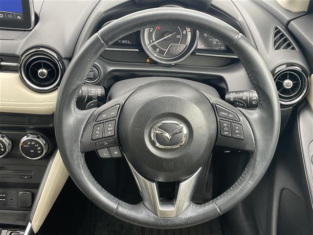 デミオ XDツーリング Lパッケージ 純正ナビ CD Bluetooth フルセグTV バックカメラ ビルトインETC 純正アルミホイール クルーズコントロール LEDヘッドライト オートライト BSM シティーブレーキ ハーフレザー(5枚目)