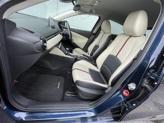 デミオ XDツーリング Lパッケージ 純正ナビ CD Bluetooth フルセグTV バックカメラ ビルトインETC 純正アルミホイール クルーズコントロール LEDヘッドライト オートライト BSM シティーブレーキ ハーフレザー(25枚目)