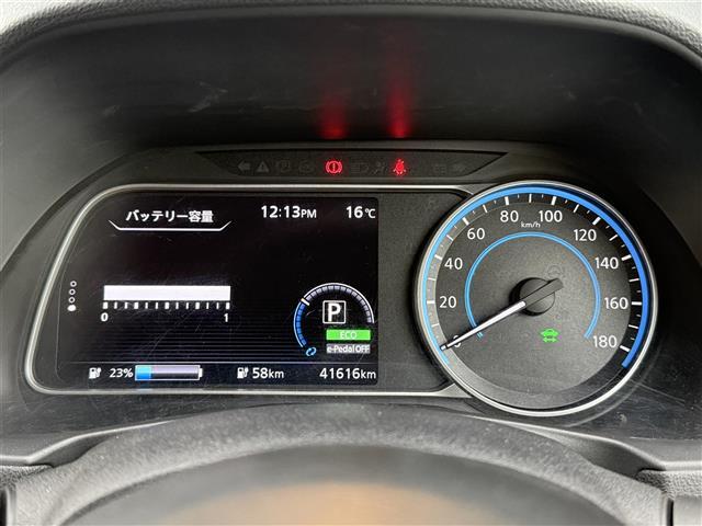 リーフ S 純正ナビ ワンセグTV クルーズコントロール 前席シートヒーター LEDヘッドライト プッシュスタート スマートキー ステアリングスイッチ ステアリングヒーター フォグライト コーナーセンサー(10枚目)
