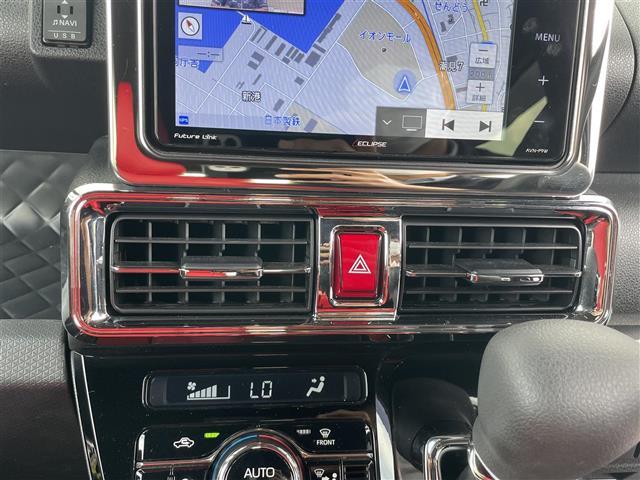 タント カスタムX 禁煙車 社外7インチナビ DVD再生機能 Bluetooth フルセグ バックカメラ ステアリングスイッチ スマートアシスト 両側パワースライドドア フォグランプ コーナーセンサー(14枚目)
