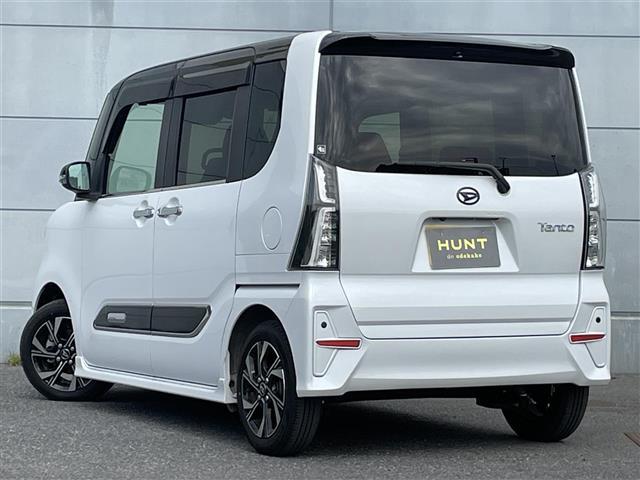 タント カスタムX 禁煙車 社外7インチナビ DVD再生機能 Bluetooth フルセグ バックカメラ ステアリングスイッチ スマートアシスト 両側パワースライドドア フォグランプ コーナーセンサー(43枚目)