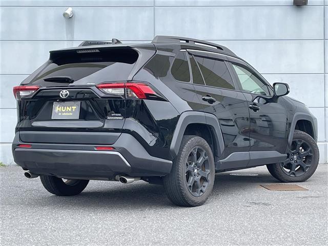 RAV4 アドベンチャー オフロードパッケージ 純正9インチSDナビ トヨタセーフティセンス レーダークルーズコントール 衝突軽減ブレーキ 電動バックドア ビルトインETC 電動パワーシート バックカメラ クリアランスソナー ルーフレール LED(34枚目)